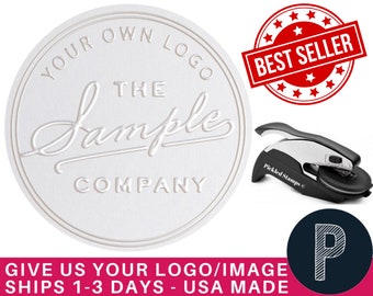 Top Selling Custom Logo Embosser Seal Stamp Your Own Design Personalized