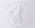 Custom CAT Book Embosser | Monogram Book Stamp Embosser | Rubber Stamp, Self Inking Stamp or Embosser