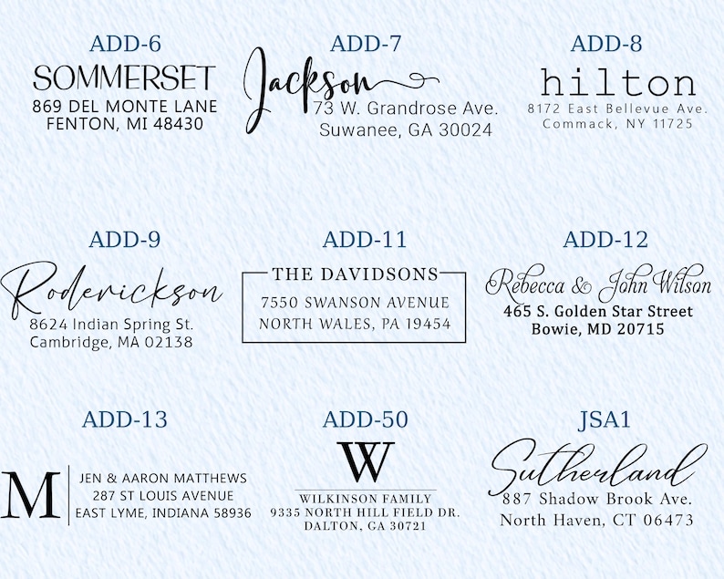 Custom Address Stamp | Wedding Stamper | Self inking Stamp | Custom Stamp for Wedding | Return Address Stamp | Business Stamp image 12