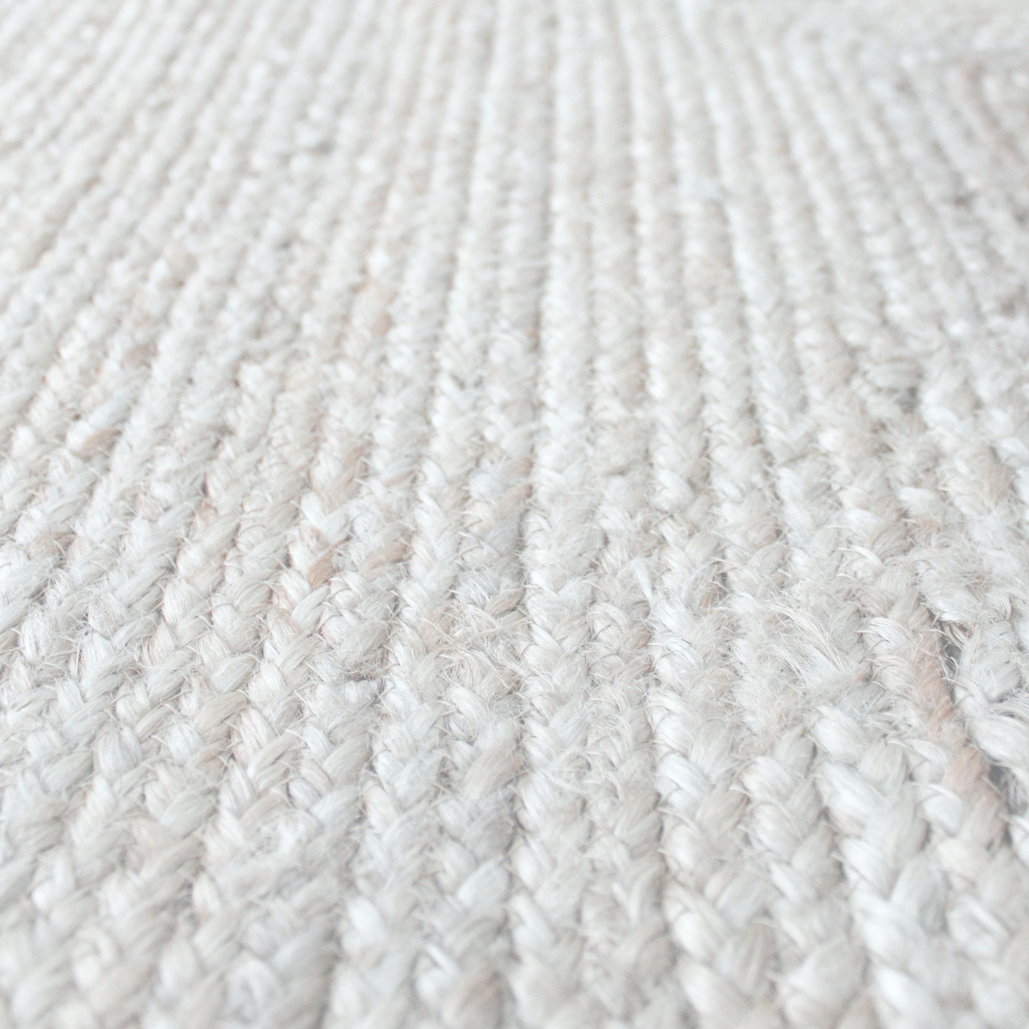 Warm white Jute Rug.Braided Jute Rug. Creamwhite Natural Rug. Etsy