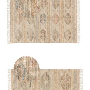Handmade Jute Area Rug: Rustic Boho Farmhouse Decor - Etsy