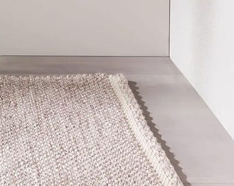 Recycelter Plastikteppich | Waschbar als Innen- & Außenmatte | Vielseitiger Garten, Terrasse, Küchenläufer