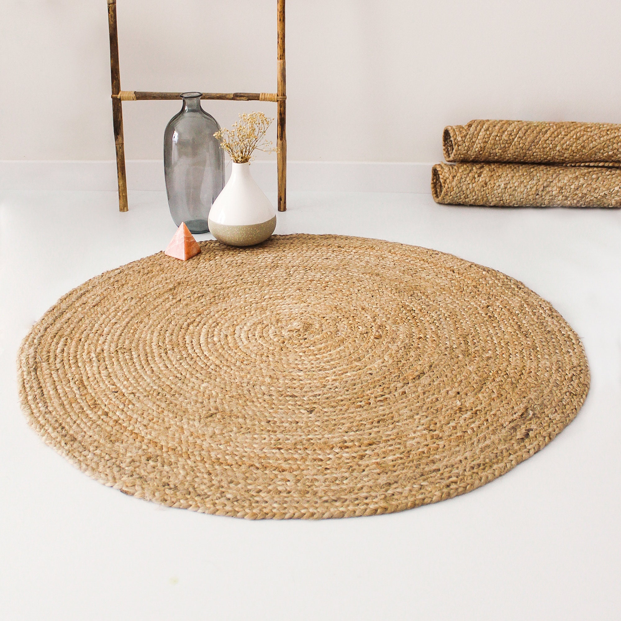 DIY Resized Jute Rug (From Standard to Custom!) - Driven by Decor
