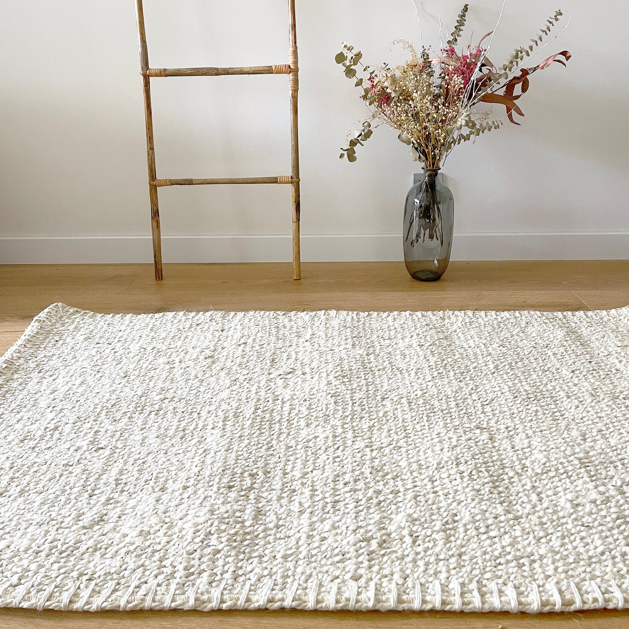 Extra Large Jute Rug. Natural and Ecologic Jute Rug. Natural Fiber Rug.  Original Jute Rug. Vegan and Organic Rugs. Feng Shui Home 