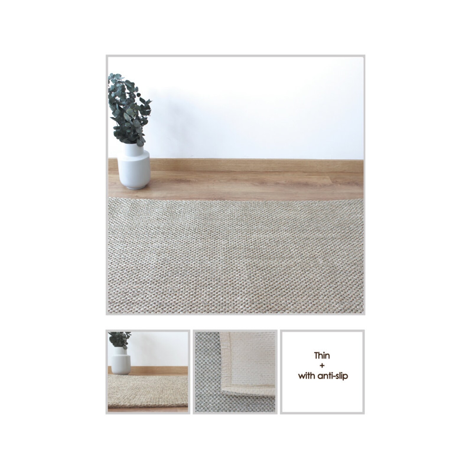 Sisal Rug. Your Custom Size. Sisal Handwoven Rug.color to Choose.natural Fiber.kiran Model Etsy
