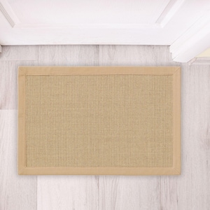 Sisal Doormat - Natural Fiber Indoor & Outdoor Welcome Mat, Durable Entry Mat for Home, Stylish Front Door rug