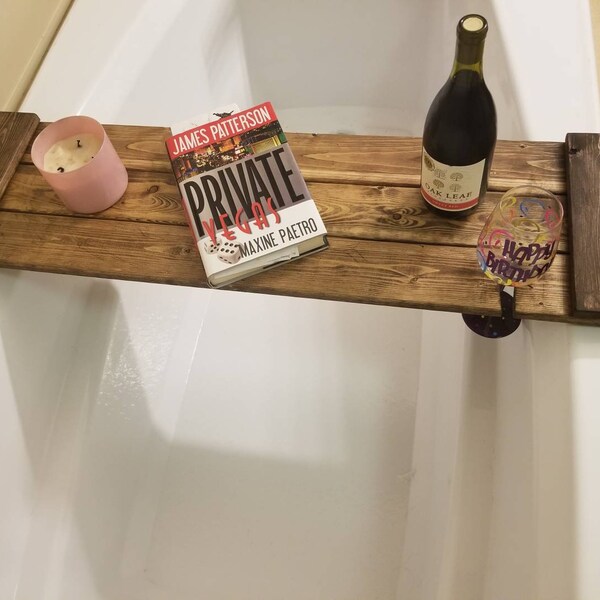 Bathtub Caddy Tray Etsy