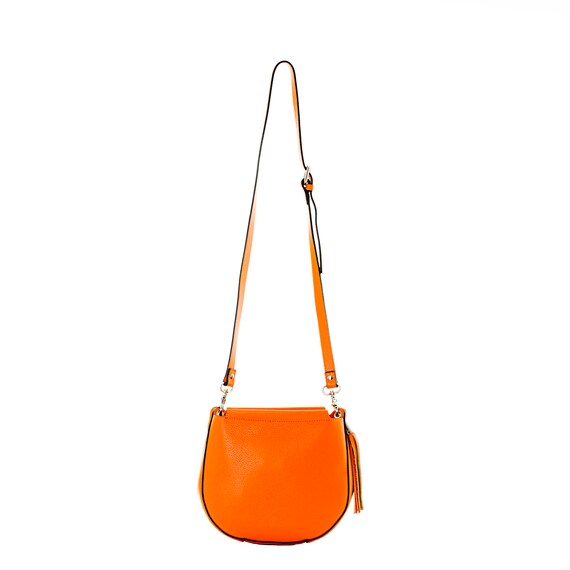 MASSIMA Bolso cruzado piel italiano para mujer. - España