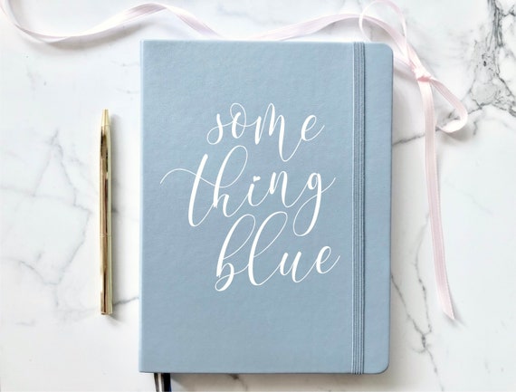 Something Blue Journal Wedding Journal 