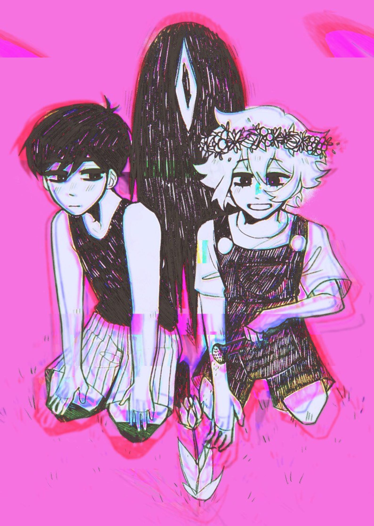 Omori Basil and Sunny Etsy