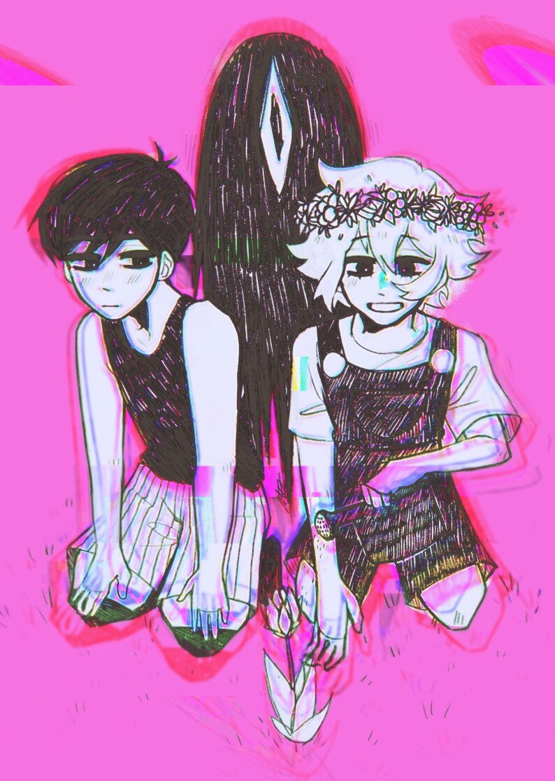 Omori Basil and Sunny Etsy