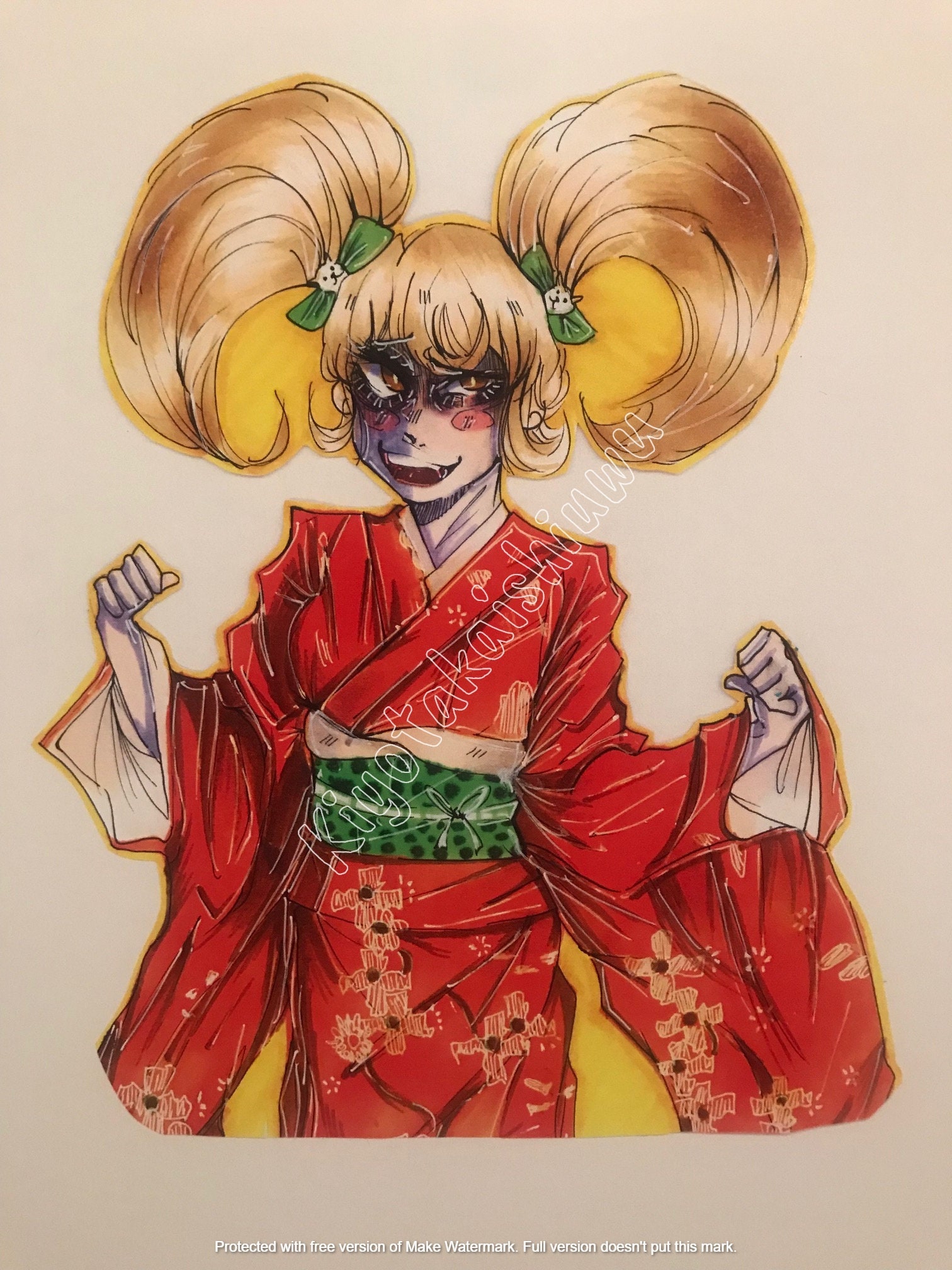 Hiyoko Saionji - Danganronpa 8x10 Print - Etsy