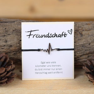 Herzschlag Armband, Makramee armband, freundschaftsarmband, edelstahl armband, string armband, herzschlag, krankenschwester geschenk