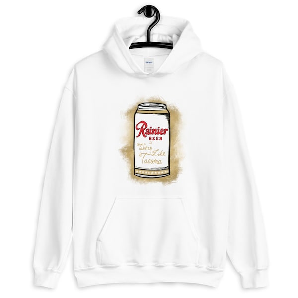 Hoodie/Unisex/Rainier Beer/Tastes like Tacoma/Tacoma Apparel