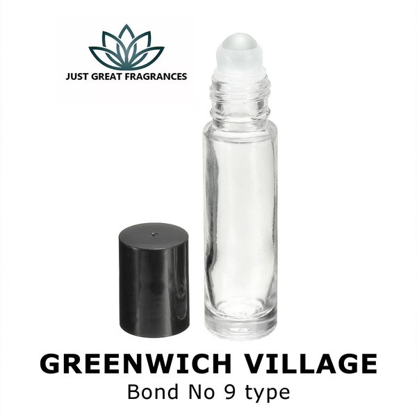 GREENWICH VILLAGE (Unisex) : Bond No 9 Type 10mL 100% Pure Perfume Fragrance Body Oil - Uncut - No Alcohol