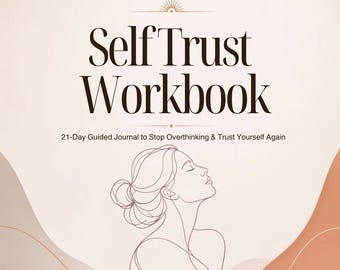 Guided Journal for Building Confidence, Overcoming Overthinking, and Developing Self-Trust Daily Reflections