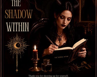 30-Day Guided Shadow Work Journal for Self-Worth Healing, Boundary Setting, Inner Power Reclamation