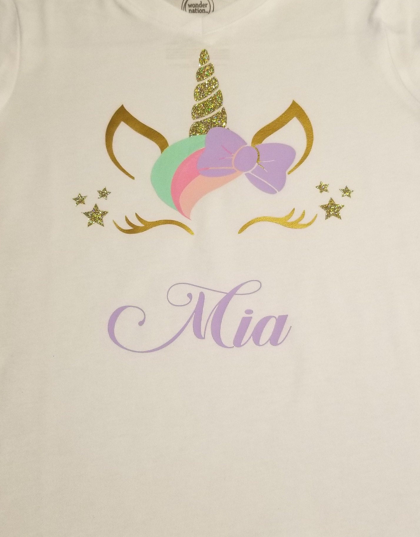custom unicorn birthday t shirts personalized t shirts etsy