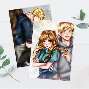 Print "Let Me Kiss You" | Book Artwork | Book Illustration | Book Lover | Reader Gift | Asuka Lionera