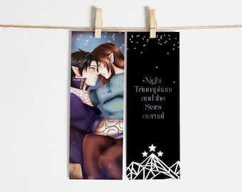 Bookmark "Feysand" | Rhysand & Feyre | Empire of the Seven Courts | Bookmark Quotes | Bookmark Proverbs | ACOTAR | Book Merch | Fae