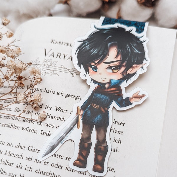 Magnetlesezeichen Varyan | Moonlight Sword | Asuka Lionera | Book Lover Gift | Bookmerch | Bookish Merch | Bookmark