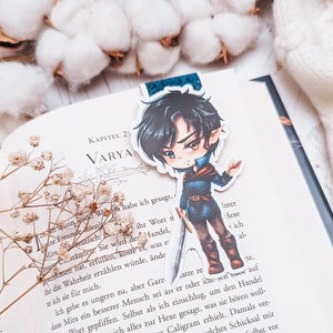 Magnetic Bookmark Varyan Moonlight Sword Asuka Lionera Book Lover Gift book merch Bookish Merch Bookmark image 4