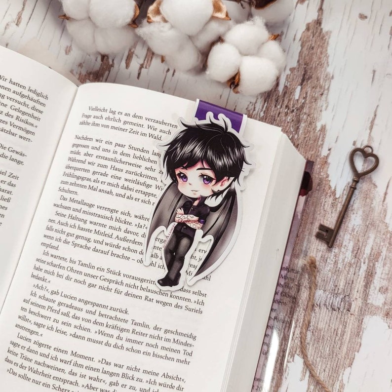 Magnetic Bookmark quot;Rhysandquot; - Inspired by The Kingdom Magnetic Bookmark quot;Rhysandquot; - Inspired by The Kingdom