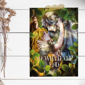 Print "To whatever End" | Throne of Glass | Aelin & Rowan | Reader Gift | Book Lover Gift | Book Illustration | Book Art | Book Merch