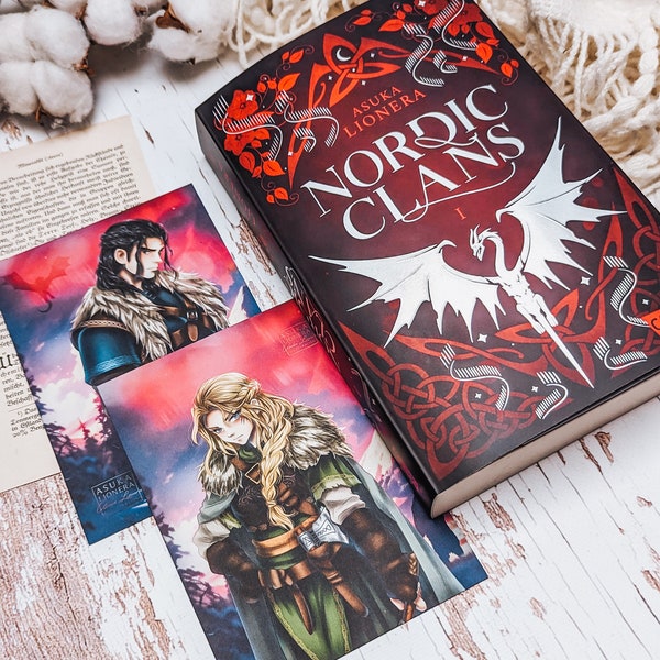 Postkarten-Set "Nordic Clans" von Asuka Lionera | Charakterkarten | Buchillustration | character illustration | bookish merch