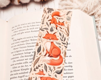 Bookmark fox | Cute Autumn Bookmark | bookish merch