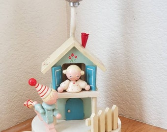 Vintage Irmi Wee Willie Winky Nursery Lamp