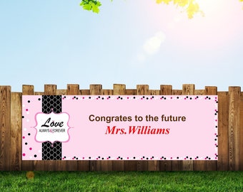 Wedding Banner,Wedding Decor,Wedding Sign,Engagement Party, Wedding Decoration