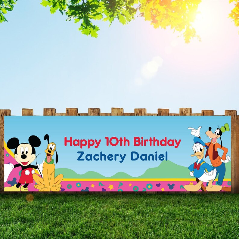 Minion Personalized 6x2 Vinyl Birthday Banner Free Shipping