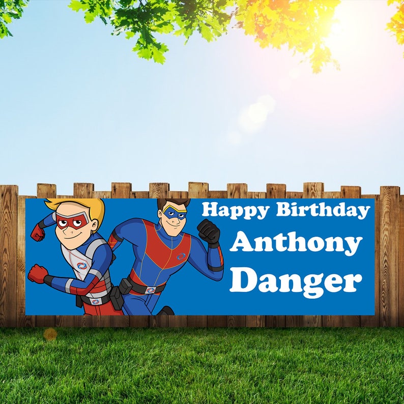 Henry Danger Birthday Party Banner Personalized/Custom Etsy Henry Danger Birthday Party Banner Personalized/Custom Etsy