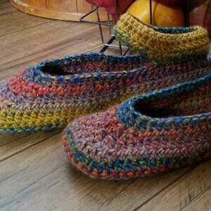 CROCHET PATTERN Women Slippers Pattern For Women Fast and Easy Adult Booties Pattern Adult Slippers crochet pattern Adult Booties image 3