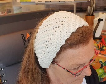 CROCHET PATTERN PDF - Crochet Headband - Crochet Earwarmer - Crochet Chevron Headband - Multiple Sizes - Crochet Ribbed Headband