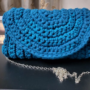 PATRON PDF AU CROCHET - Patron de sac au crochet - Patron de sac à main au crochet - Sac à main au crochet en laine de tshirt - Patron de sac à main au crochet - Téléchargement immédiat