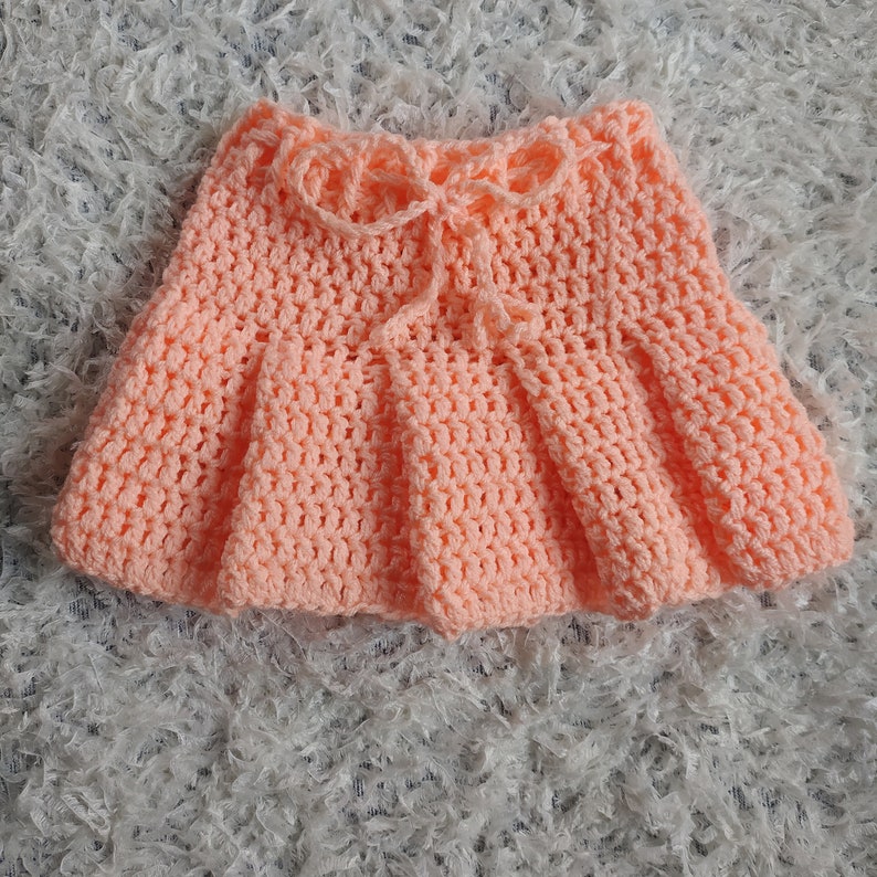 CROCHET PATTERN PDF Pleated Crochet Skirt Crochet Skater Etsy