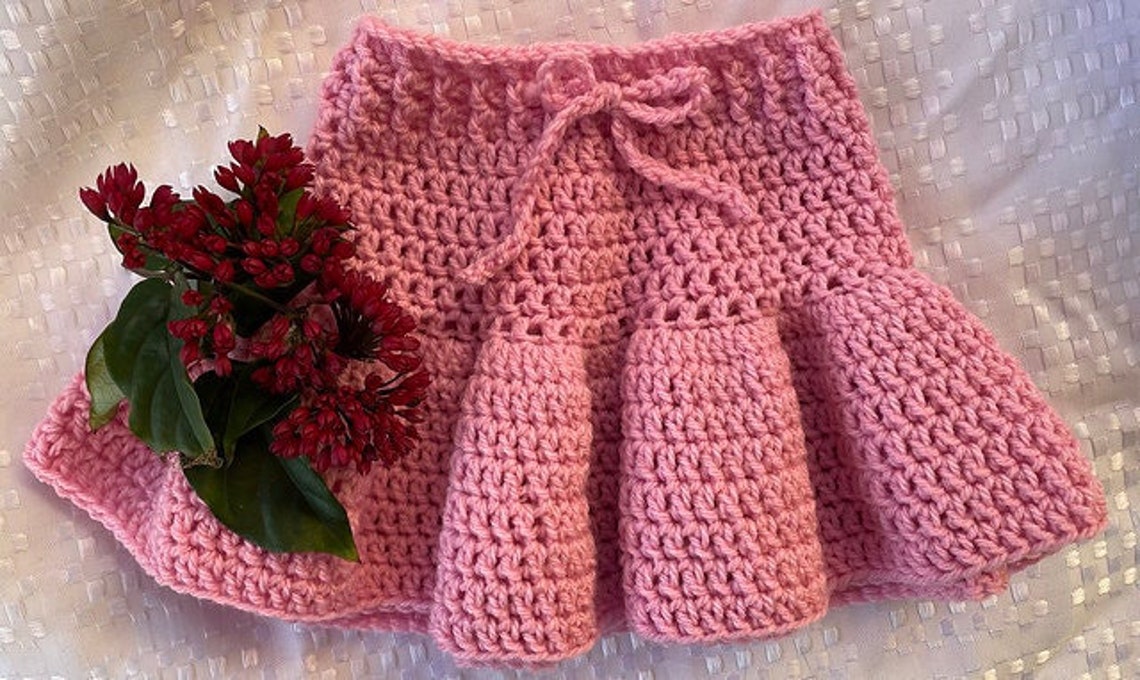 CROCHET PATTERN PDF Crochet Baby Skirt Crochet Child Skirt Etsy