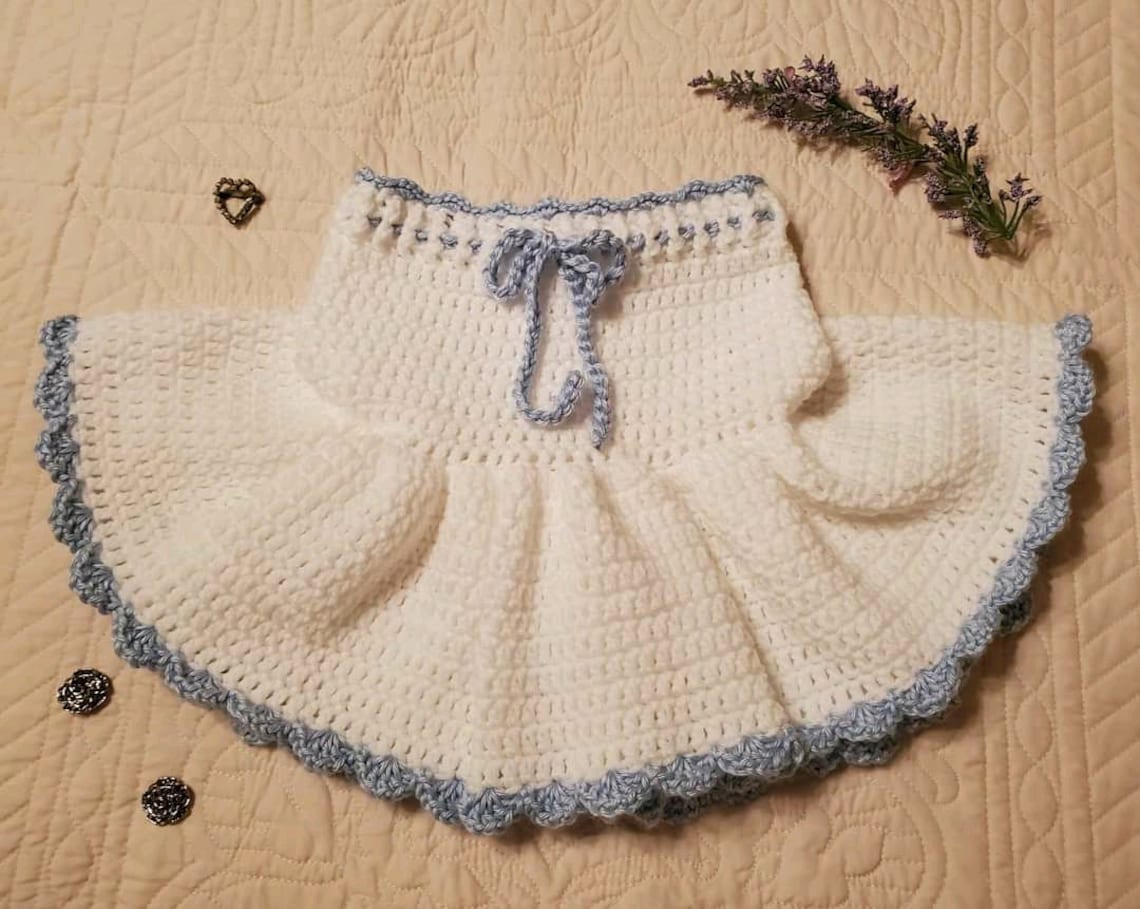 CROCHET PATTERN PDF Crochet Baby Skirt Crochet Child Skirt Etsy