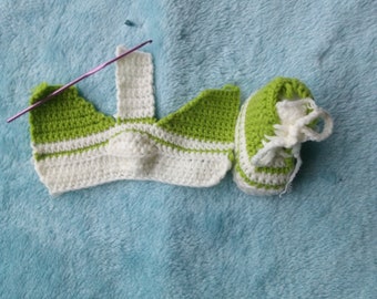 CROCHET PATTERN PDF - Crochet Baby Sneakers Pattern - Crochet Sneakers Pattern - Crochet Baby Converse Pattern - Crochet High Top Sneakers