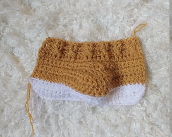 CROCHET PATTERN PDF - Crochet baby booties pattern worked flat | Crochet baby Slippers | Crochet Baby shoes| Crochet Baby Socks