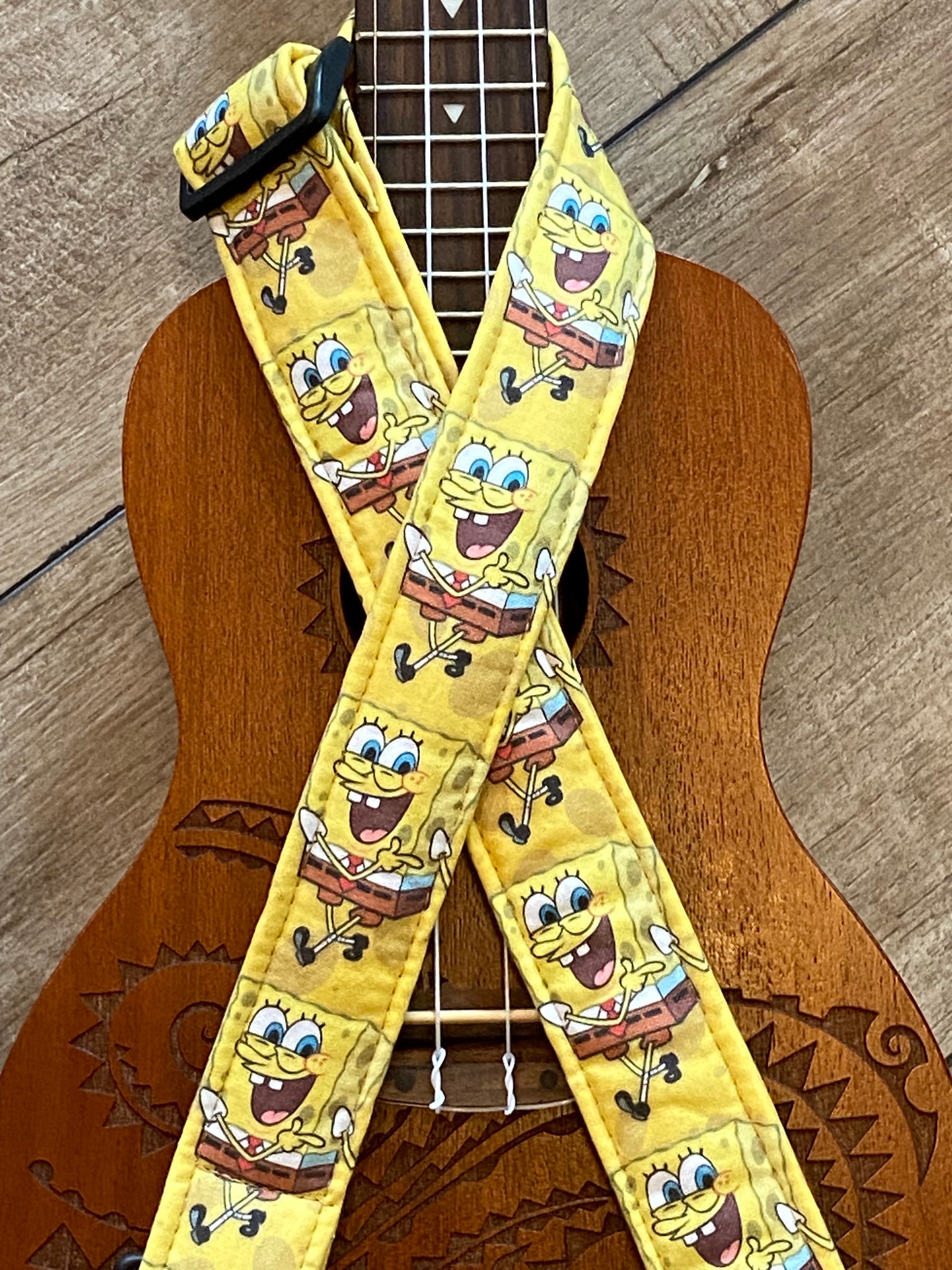 Spongebob guitar strap online