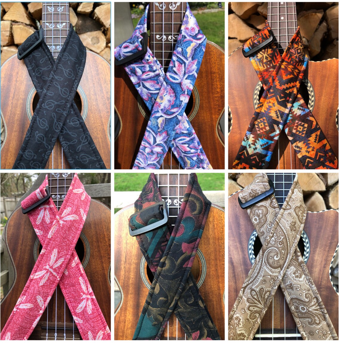 Ukulele Ukelele Strap Ukelele Handmade Ukulele Banjolele Banjo Etsy