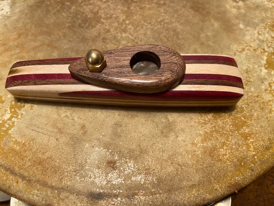 Purpleheart Lines Handmade Wooden Kazoos Kazoo Banjo Banjolele Ukulele