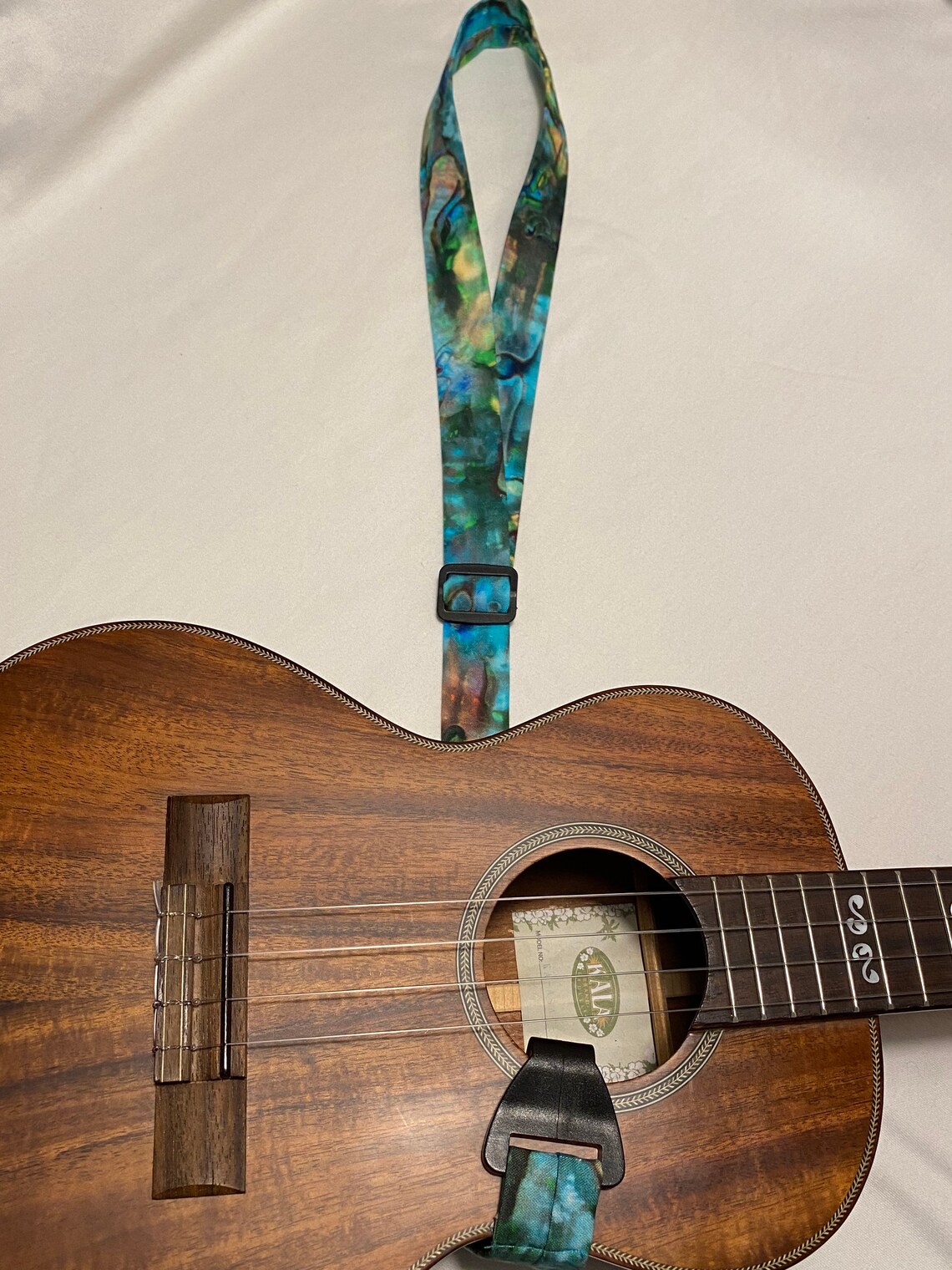 JHOOK Ukulele Strap You Choose Fabric Neck Strap No Drill Etsy