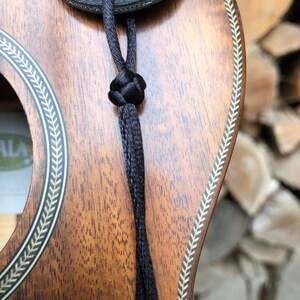 Vintage Butterflies Ukelele Strap Ukelele Handmade Ukulele Banjolele Banjo Strap Ukulele Strap Hands-Free, Vegan Leather, Handmade in MA image 6