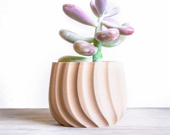 Maceta , Maceta suculenta , Maceta , Maceta , Vase Holder , Decoración del hogar , Idea de regalo , Soporte de pluma , Modelo VAILA , Impresión 3D