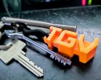 Personalized Keychain | Personalised Keyring | Mothers Day Gift | Custom Name Keychain | 3D Print Keychain | Keychain Gift Idea
