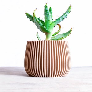 Pflanzentopf, Sukkulenten-Pflanzentopf, Blumentopf, Kinderzimmertöpfe, Wohndekoration, Geschenkidee, Stifthalter, LONDON-Modell, 3D-Druck